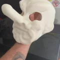 3D Tasarım Kişiye Özel Tasarım MASK Ham beyaz renkte gönderilir boya size aittir