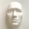 3D Tasarım Kişiye Özel Tasarım MASK Ham beyaz renkte gönderilir boya size aittir