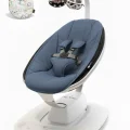 4moms Mamaroo 5.0 Elektrikli Ana Kucağı - Slate Blue + Yenidoğan Destek Pedi