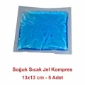 5 Adet Soğuk Sıcak Jel Kompres Termojel Soğuk Sıcak Kullanıma Uygun 5li Jel Kompres