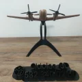 3D Tasarım Uçak Biblosu 15cm