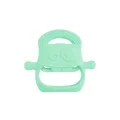 Açık Yeşil Bebek Silikon Diş Kaşıyıcı