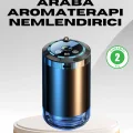 Araç İçi Difüzör Nemlendirici ve Aromaterapi Özellikli