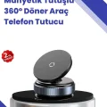 Araç İçi Telefon Tutucu Güçlü Manyetik Vakumlu Model