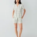 Arnetta 3578-S Kadın Gömlek Pijama Şort Takım