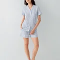 Arnetta 3601-S Kadın Gömlek Pijama Şort Takım