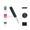 Bluetooth 4.1 Ses Alıcısı | 3.5mm Girişli Hoparlör & Kulaklıklar İçin Kablosuz Dönüştürücü