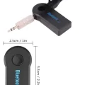 Bluetooth Araç Kiti Aux Çıkışlı  Telefon Müzik Alıcı Tüm Cihazlara Uyumlu