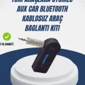 Bluetooth Destekli AUX Müzik ve Konuşma Cihazı