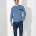 Boyraz 0403 Erkek Uzun Kol Pijama Takımı