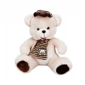 BUĞZ 001521 Şapkalı Atkılı Peluş Ayı 50 cm