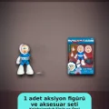 BUĞZ 1:12 Olcekli Capcom Lisansli Ice Man Aksiyon Figuru - 16 Hareketli Eklemli Robot Master BX-313801
