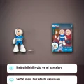 BUĞZ 1:12 Olcekli Capcom Lisansli Ice Man Aksiyon Figuru - 16 Hareketli Eklemli Robot Master BX-313801