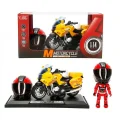BUĞZ 1:14 Sesli ve Işıklı BMW Die Cast Çek Bırak Motosiklet