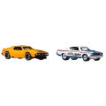  1:64 Hot Wheels Premium Car Culture 2li 71 Amc Javelin Ve Amc Rebel Machine