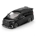 BUĞZ Siyah Kaplamali 1/64 Olcek Toyota Alphard 40 KUHL Model Araba - Koleksiyonluk Tekli Paket BX-313335