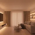 BUĞZ 1 Adet 5 Metre CATA CT 4541 İç Mekan 216 Çipli COB Şerit LED 2700K Amber Işık 12V