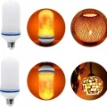 BUĞZ 1 Adet CATA CT 4059 Led Alev Ampul 5W Amber E27 Duy