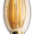BUĞZ 1 Adet CATA CT 4280 Led Rustik Ampul 4W Amber Işık  E14 Duy