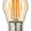 BUĞZ 1 Adet CATA CT 4283 Led Rustik Ampul 4W Amber Işık E27 Duy