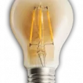 BUĞZ 1 Adet CATA CT 4285 Led Rustik Ampul 4W Amber Işık E27 Duy
