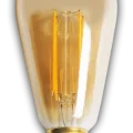 BUĞZ 1 Adet CATA CT 4350 Led Rustik Ampul 4W Amber Işık E27 Duy