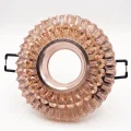 BUĞZ 1 Adet CATA CT 6636 Manolya Led Efektli Dekoratif Cam Spot Kasası GU10 Duy 3200K Gün Işığı