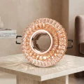 BUĞZ 1 Adet CATA CT 6636 Manolya Led Efektli Dekoratif Cam Spot Kasası GU10 Duy 3200K Gün Işığı