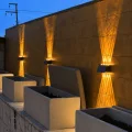 BUĞZ 1 Adet CATA CT 8010 Kos 20W Solar Led Aplik 2700K Amber