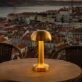 BUĞZ 1 Adet CATA CT 8429 Lizbon Gold Kasa Şarjlı Masa Lambası 3 Renk