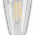 BUĞZ 1 Adet KENDAL KES505 Led Rustik Ampul 6W 2700K Gün Işığı E27 Duy