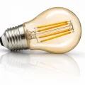 BUĞZ 1 Adet KENDAL KES603 Led Rustik Ampul 6W Amber Işık E27 Duy