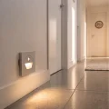 BUĞZ 1 Adet NOAS YL69 1522 1W Füme Kasa Sensörlü Koridor Aydınlatması 3200K Gün Işığı