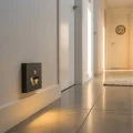 BUĞZ 1 Adet NOAS YL69 1522 1W Siyah Kasa Sensörlü Koridor Aydınlatması 3200K Gün Işığı