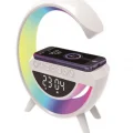 BUĞZ 1 Adet NOAS YL86 1240 Simi Kablosuz Şarjlı Bluetoothlu Hoparlörlü Masa Lambası RGB