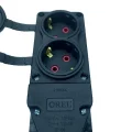 BUĞZ 1 Adet Orel 1X16 2 Li Kauçuk Grup Priz 220 V