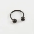 BUĞZ 1 cm Septum Çelik Piercing 1 Adet