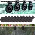 BUĞZ 10 Adet Güneşlik Filesi Sabitleme Klipsleri, Gölgelik Bezi ve Brandalar İçin Dayanıklı Plastik Kelepçe Kancaları