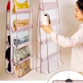  10 Gözlü Çanta Askılığı Dolap İçi Düzenleyici Organizer Askılı Çantalık