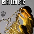BUĞZ 10 Metre Led Işık Saçaklı Dekoratif Şerit Led