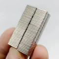 BUĞZ 100 Adet 15x10x1.5 mm Köşeli Neodyum Mıknatıs N35 Magnet Dayanıklı Nikel Kaplama