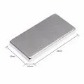 BUĞZ 100 Adet 20x10x2 mm Neodyum Mıknatıs Köşeli Magnet N35 Nikel Kaplama Güçlü Kaliteli Dayanıklı