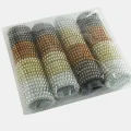 BUĞZ 100 Adet Renkli Makarna Lastik Toka