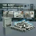 BUĞZ 100 lü 8x3mm Yuvarlak Neodyum Mıknatıs