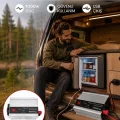 BUĞZ 1000 Watt Oto İnvertör Elektrik Dönüştürücü Ev Tipi Priz