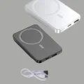 BUĞZ 10000mAh Kapasiteli Manyetik USB-C ve Kablosuz Powerbank W09