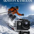 BUĞZ 1080P Full HD Spor Kamerası Kompakt ve Dayanıklı Tasarım