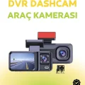  1080p Ön, 720p Arka ve İç Kamera ile %100 Kapsama – Gece Görüşlü Araç Kamerası