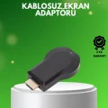 BUĞZ 1080p Ultra HD Kablosuz Ekran Yansıtma Dongle – Miracast / AirPlay / DLNA