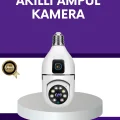 BUĞZ 1080P WiFi Ampul Güvenlik Kamerası – Gece Görüş & Uzaktan Erişim